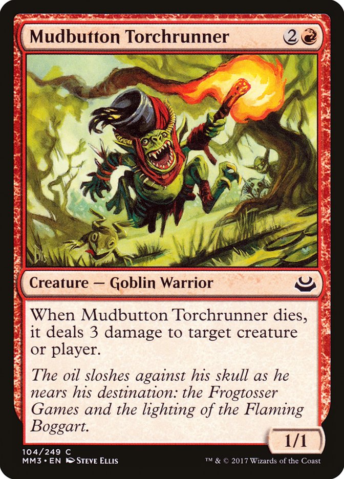 Mudbutton Torchrunner 104/249 (Modern Masters 2017)  | Good Games Modbury