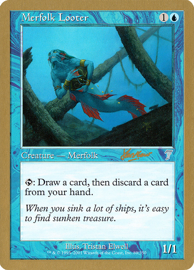 Merfolk Looter (Sim Han How) [World Championship Decks 2002] | Good Games Modbury
