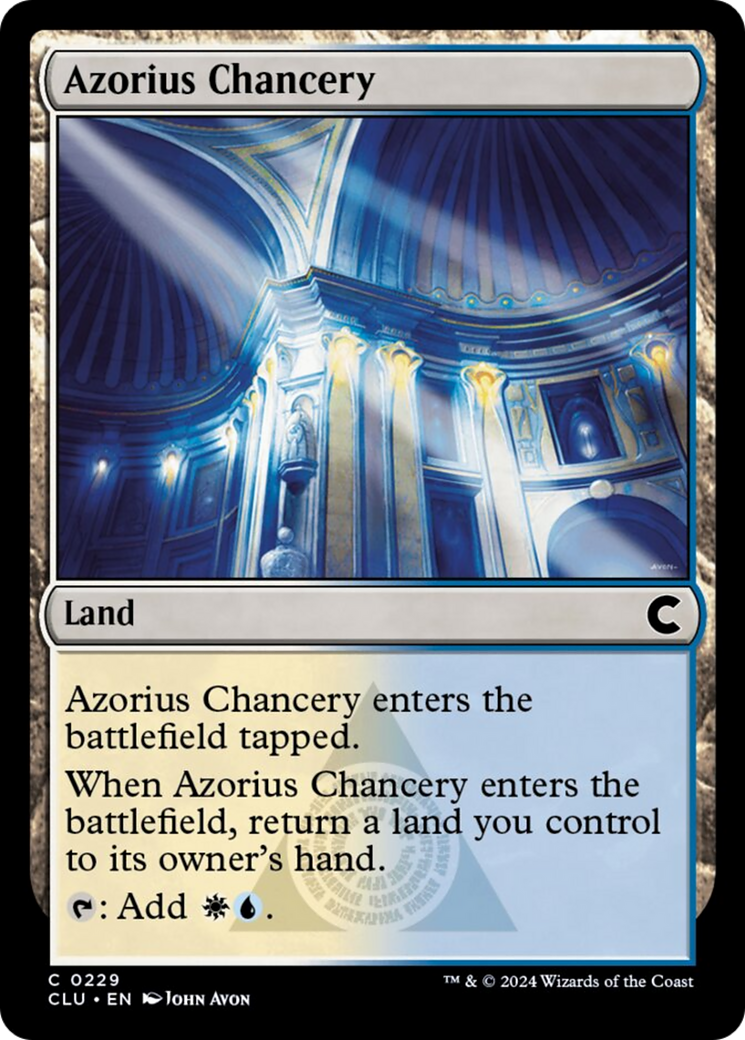 Azorius Chancery [Ravnica: Clue Edition] | Good Games Modbury