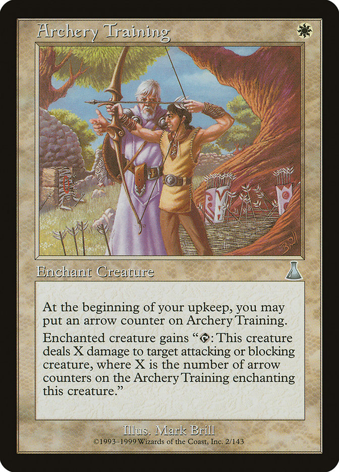 Archery Training 2/143 (Urza's Destiny)  - Foil | Good Games Modbury