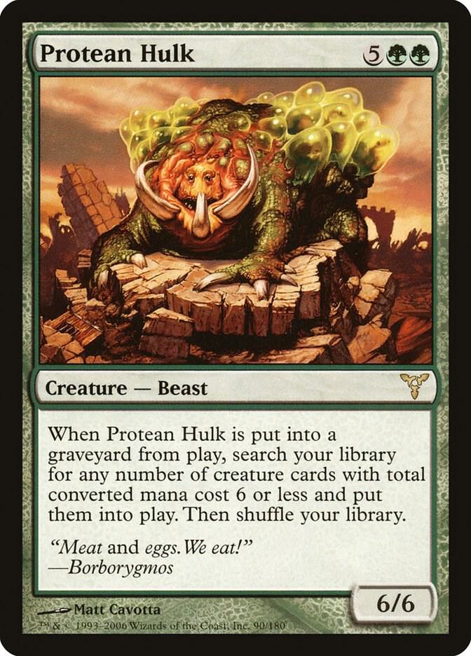 Protean Hulk 90/180 (Dissension)  - Foil | Good Games Modbury