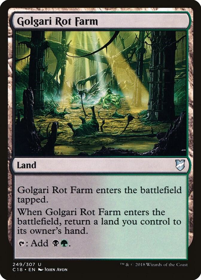 Golgari Rot Farm 249/307 (Commander 2018)  | Good Games Modbury