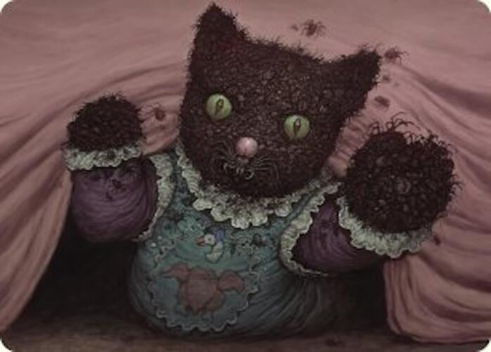 Twitching Doll Art Card 48 (Art Series: Duskmourn: House of Horror)  | Good Games Modbury