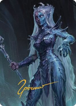 Doppelganger Art Card Gold Stamped Signature 12 (Art Series: Commander Legends: Battle for Baldur's Gate)  | Good Games Modbury