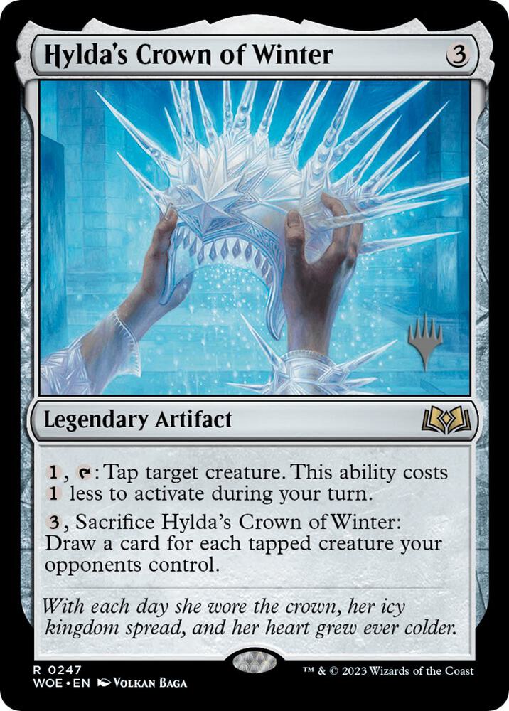 Hyldas Crown of Winter 247p/200 (Promo Pack: Wilds of Eldraine)  - Foil | Good Games Modbury