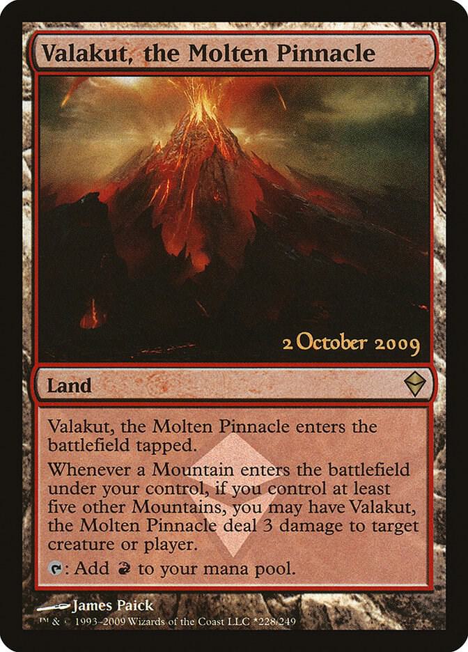 Valakut the Molten Pinnacle 228★/5 (Launch Party & Release Event Promos)  - Foil | Good Games Modbury