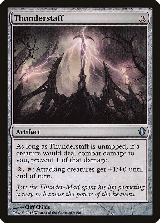 Thunderstaff 267/356 (Commander 2013)  | Good Games Modbury