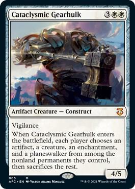 Cataclysmic Gearhulk 65/62 (Commander: Adventures in the Forgotten Realms)  | Good Games Modbury