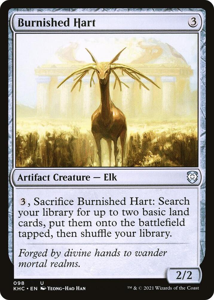Burnished Hart 98/1 (Commander: Kaldheim)  | Good Games Modbury