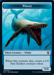 Beast (010) // Whale Double-Sided Token [Commander 2021 Tokens] | Good Games Modbury