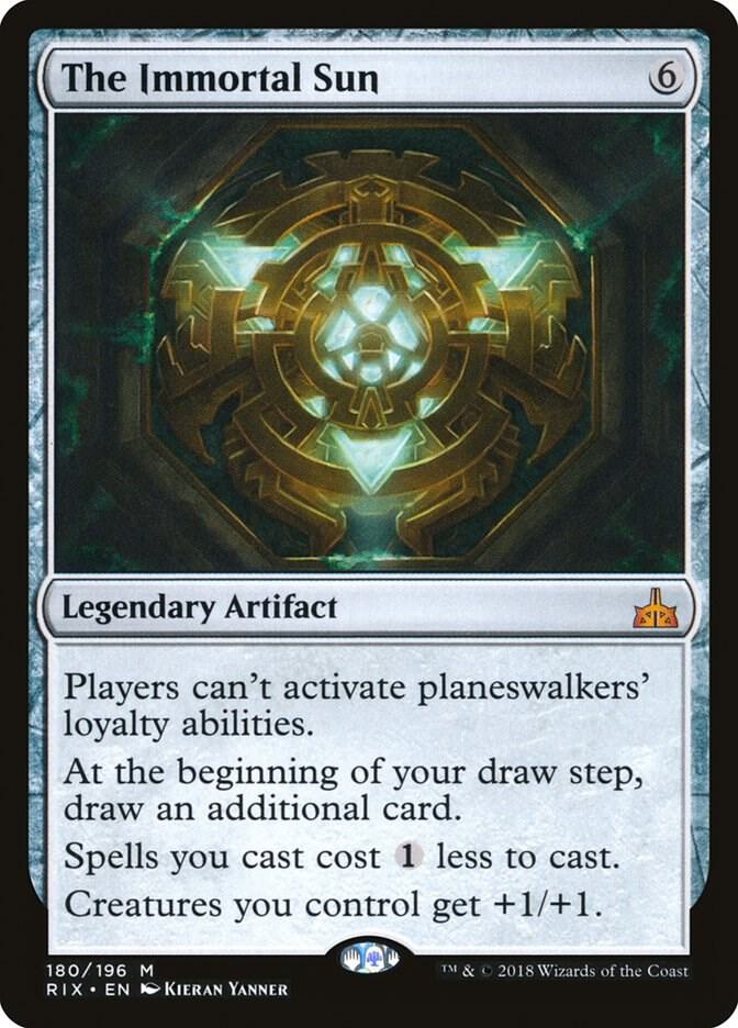 The Immortal Sun 180/196 (Rivals of Ixalan)  | Good Games Modbury