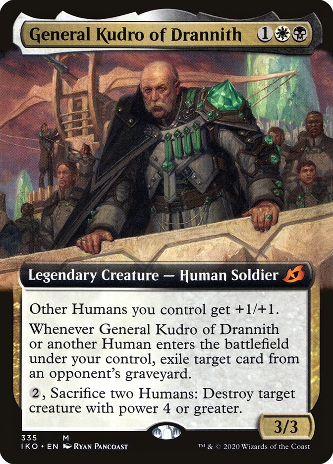 General Kudro of Drannith (Extended Art) [Ikoria: Lair of Behemoths] | Good Games Modbury