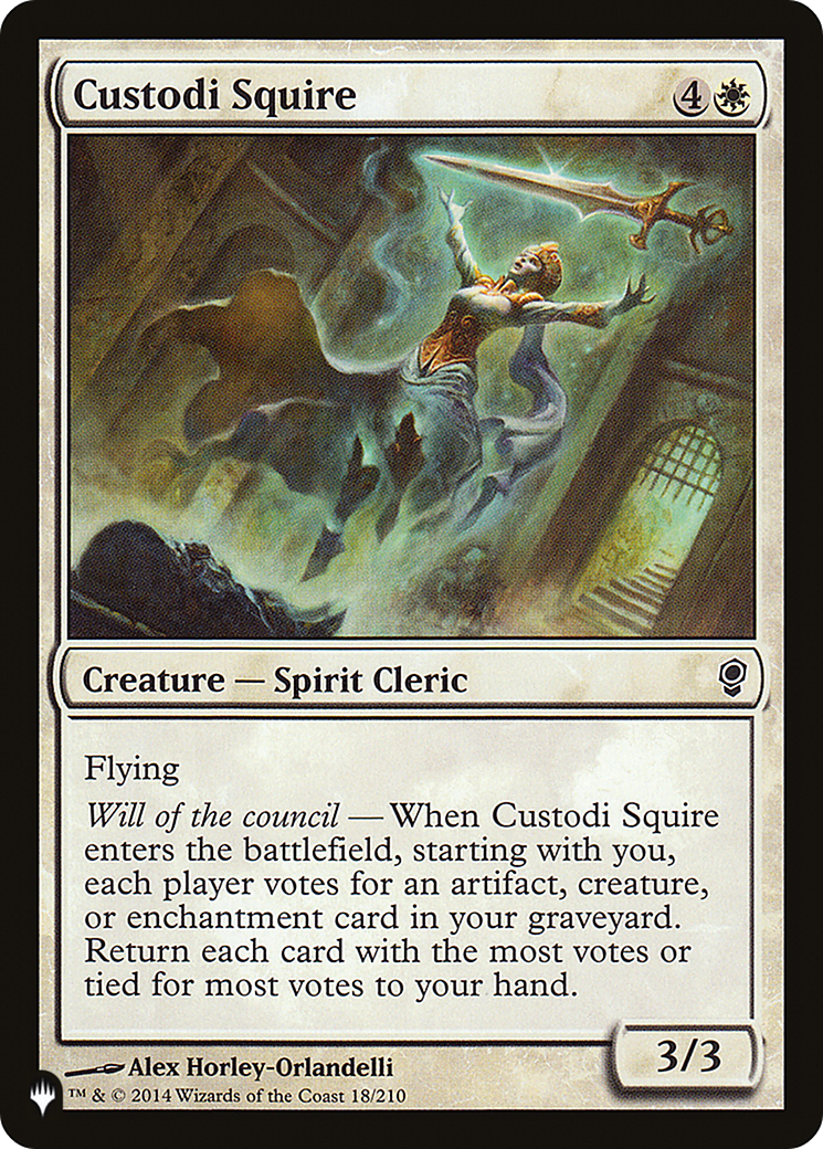 Custodi Squire [The List Reprints] | Good Games Modbury