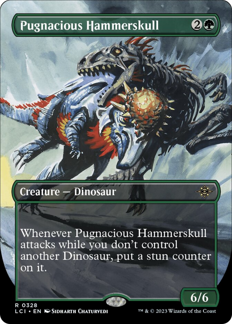 Pugnacious Hammerskull (Borderless) [The Lost Caverns of Ixalan] | Good Games Modbury