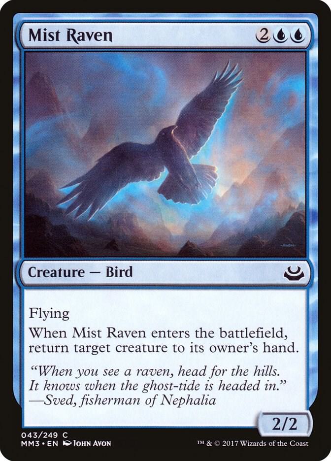 Mist Raven 43/249 (Modern Masters 2017)  - Foil | Good Games Modbury