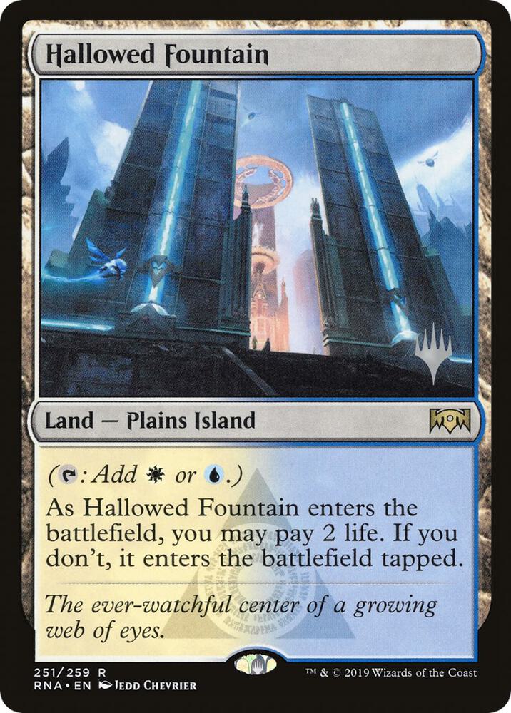 Hallowed Fountain 251 (Promo Pack: Throne of Eldraine)  - Foil | Good Games Modbury
