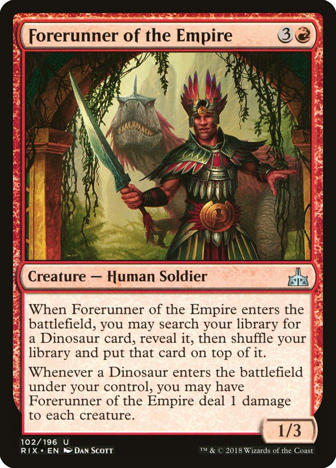 Forerunner of the Empire 102 (Rivals of Ixalan)  | Good Games Modbury