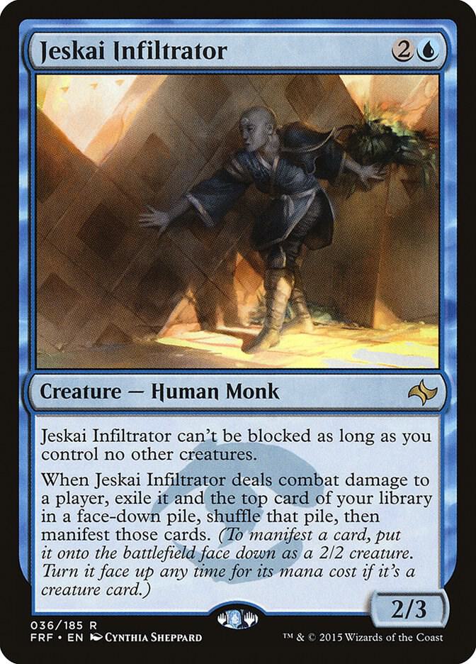 Jeskai Infiltrator 36 (Fate Reforged)  - Foil | Good Games Modbury