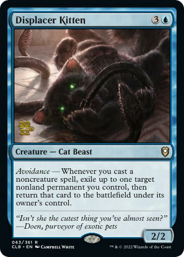 Displacer Kitten 63s/108 (Prerelease Cards)  - Foil | Good Games Modbury