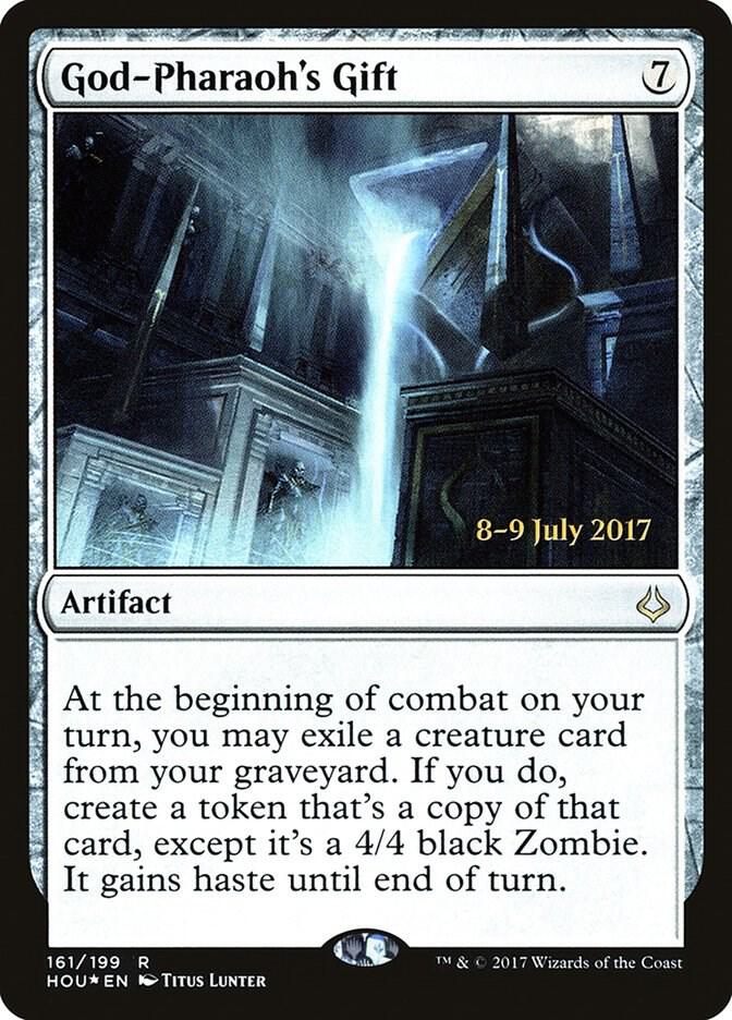 God Pharaohs Gift 161s/62 (Prerelease Cards)  - Foil | Good Games Modbury