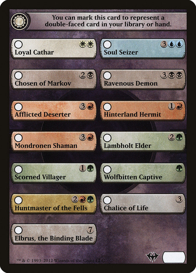 Checklist Card Dark Ascension  (Dark Ascension)  | Good Games Modbury