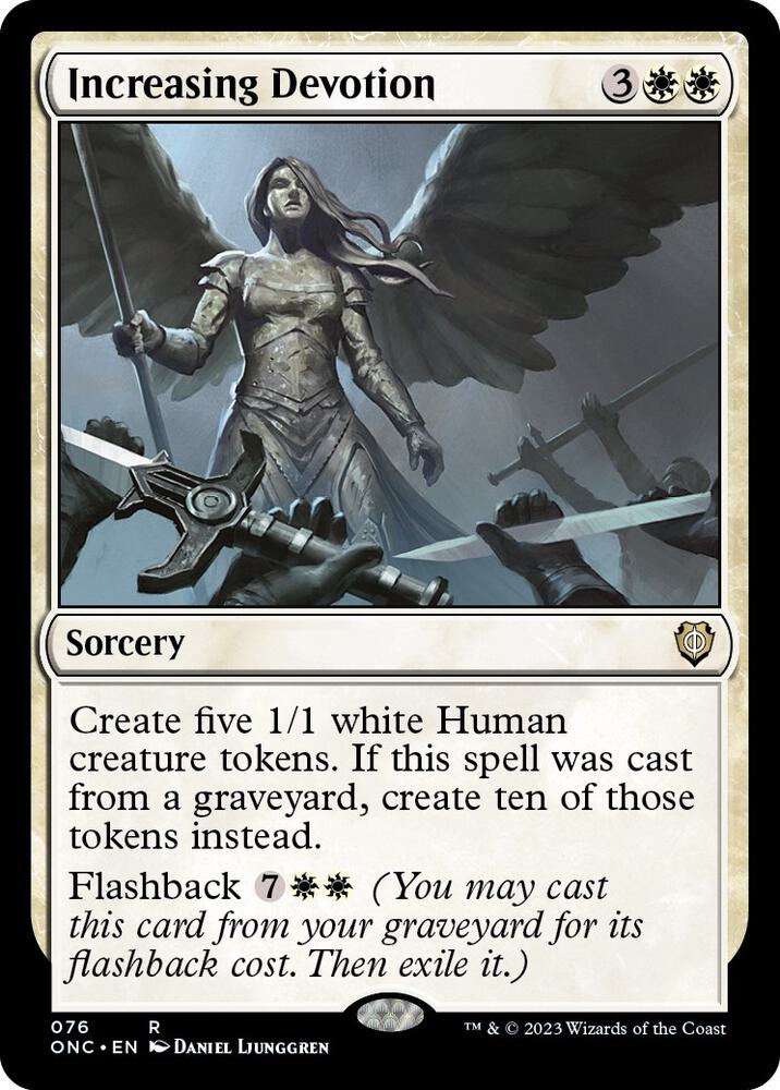 Increasing Devotion 76/28 (Commander: Phyrexia: All Will Be One)  | Good Games Modbury