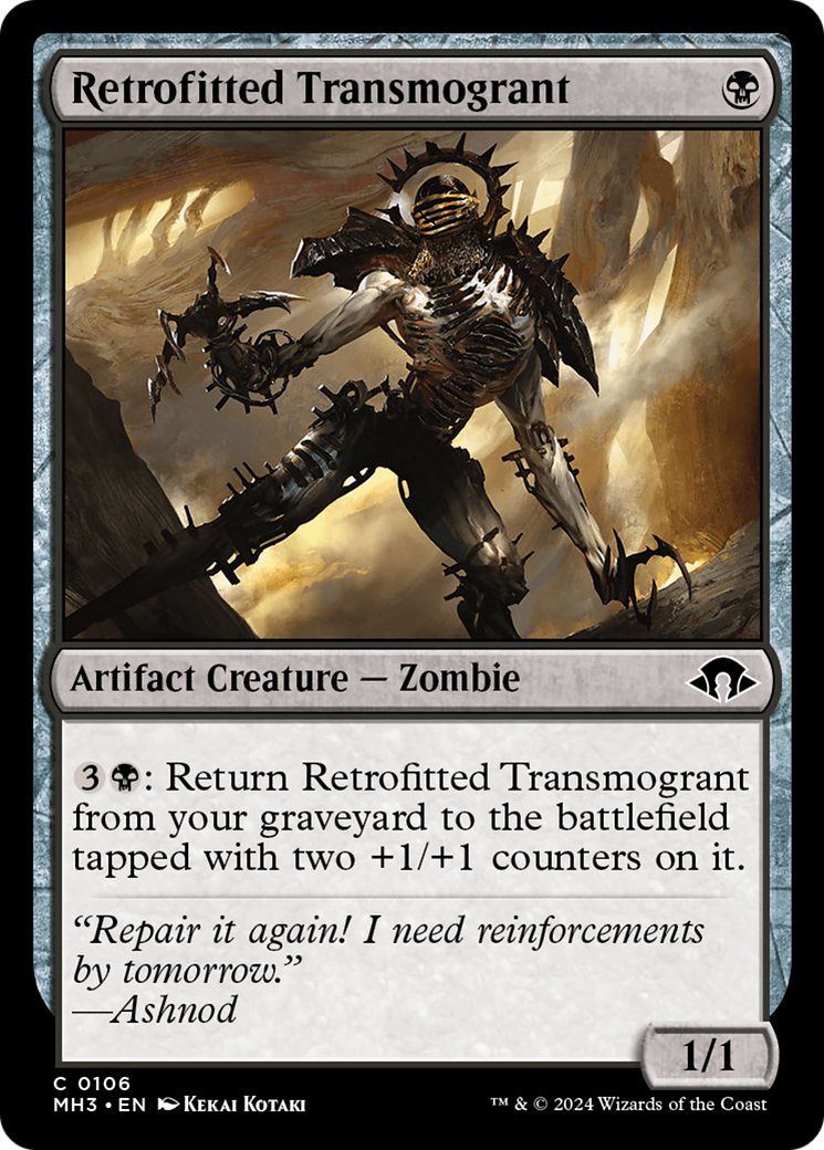 Retrofitted Transmogrant [Modern Horizons 3] | Good Games Modbury