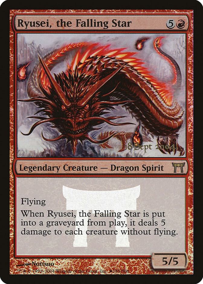 Ryusei the Falling Star 185★/1 (Prerelease Cards)  - Foil | Good Games Modbury