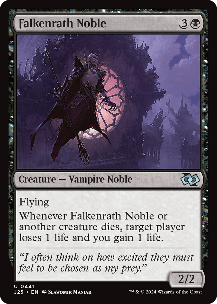 Falkenrath Noble [Foundations Jumpstart] | Good Games Modbury