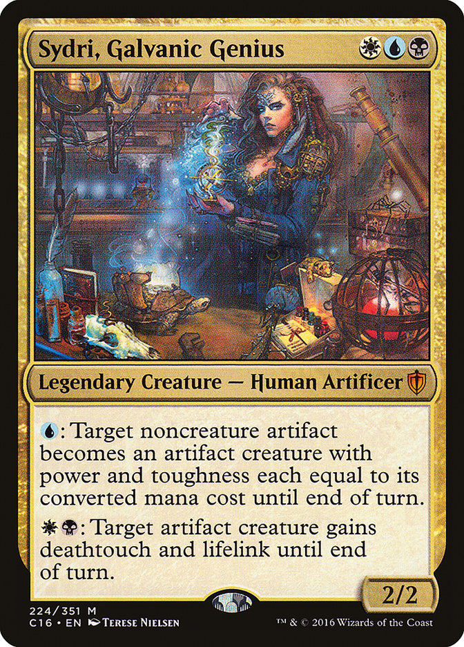Sydri, Galvanic Genius 224/351 (Commander 2016)  | Good Games Modbury