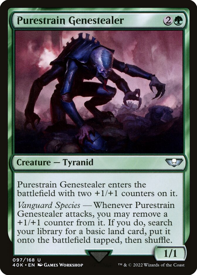 Purestrain Genestealer 97/617 (Universes Beyond: Warhammer 40,000)  | Good Games Modbury