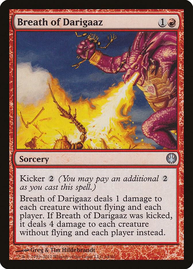 Breath of Darigaaz 64/81 (Duel Decks: Knights vs. Dragons)  | Good Games Modbury