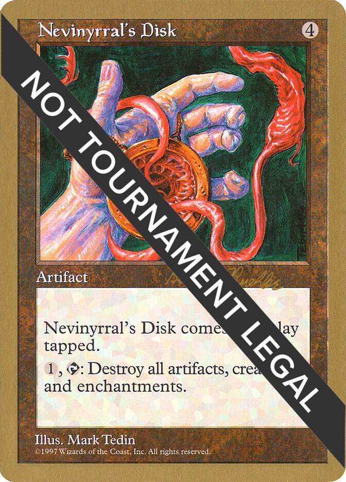 Nevinyrrals Disk 1998 Randy Buehler 5ED rb391/117 (World Championship Decks)  | Good Games Modbury
