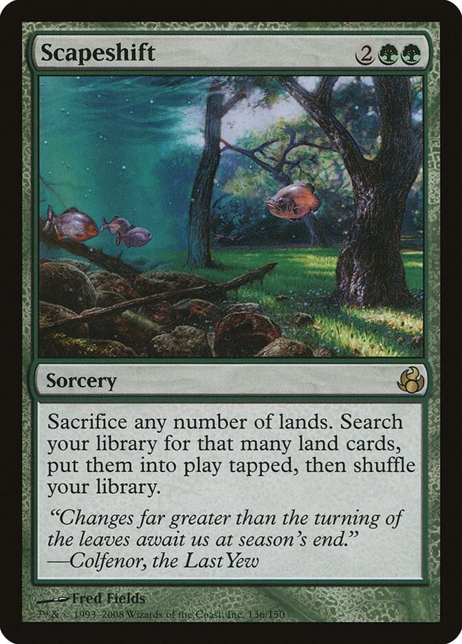 Scapeshift 136/150 (Morningtide)  | Good Games Modbury