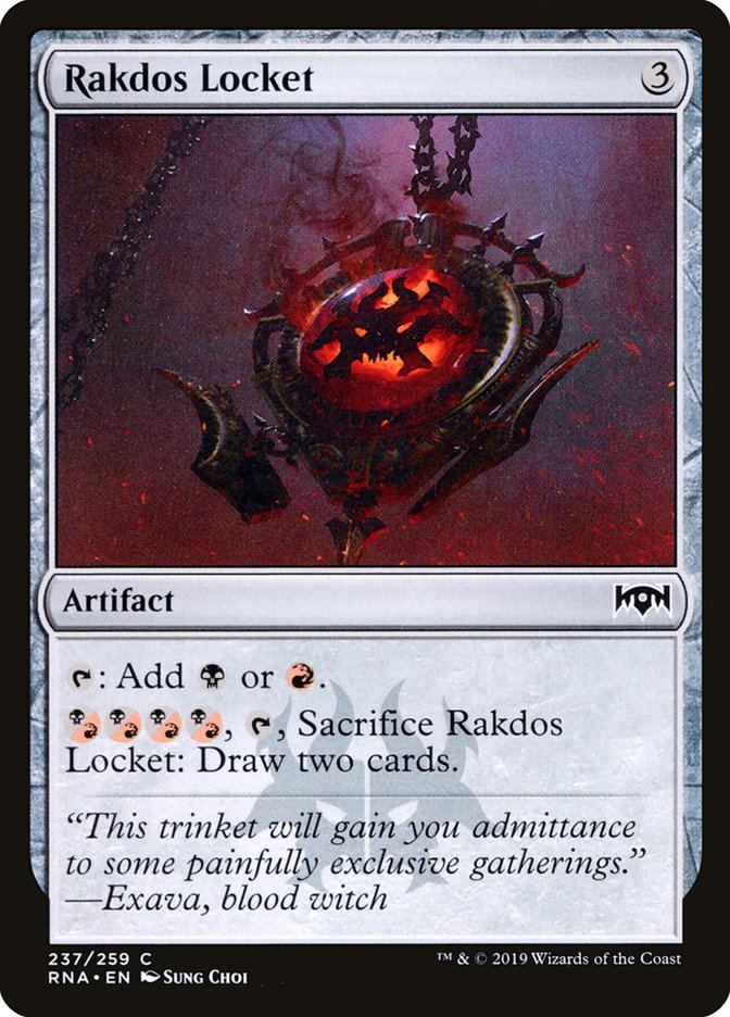 Rakdos Locket [Ravnica Allegiance] | Good Games Modbury