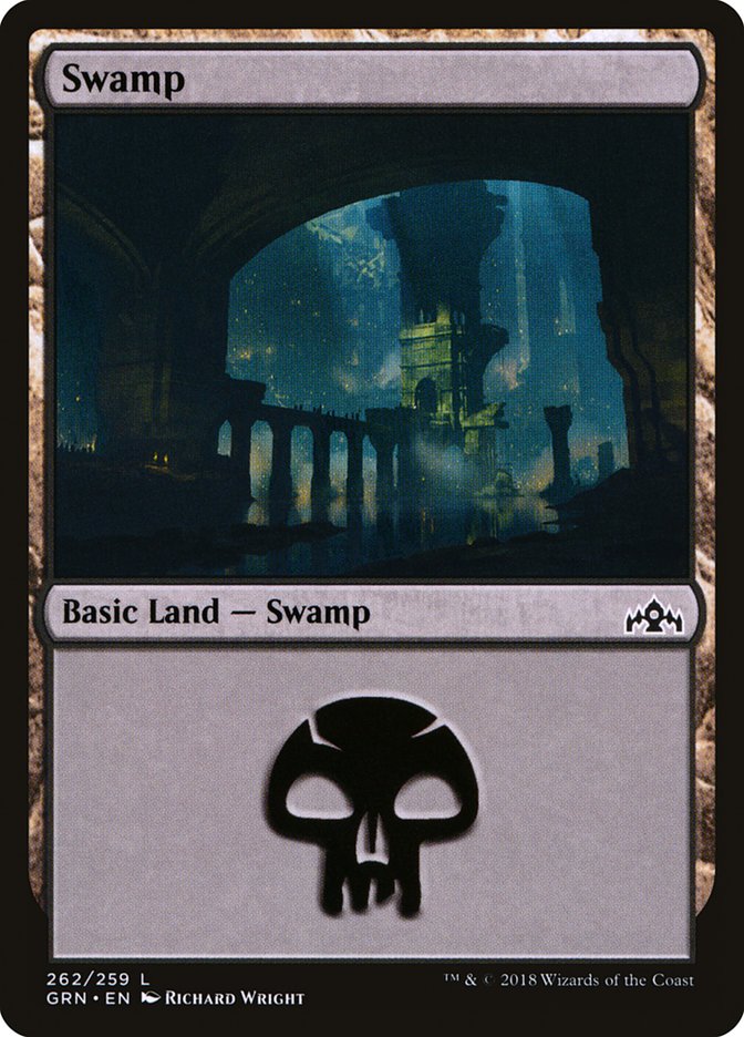 Swamp (262) [Guilds of Ravnica] | Good Games Modbury