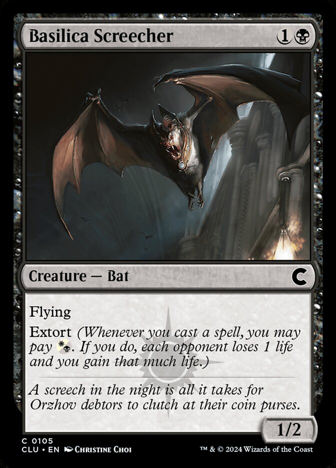 Basilica Screecher 105/284 (Ravnica: Clue Edition)  | Good Games Modbury