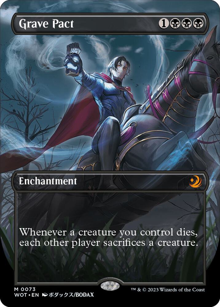 Grave Pact 73/63 (Wilds of Eldraine: Enchanting Tales)  - Borderless Foil | Good Games Modbury