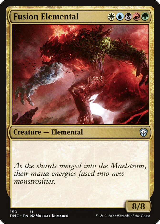 Fusion Elemental 150/50 (Commander: Dominaria United)  | Good Games Modbury