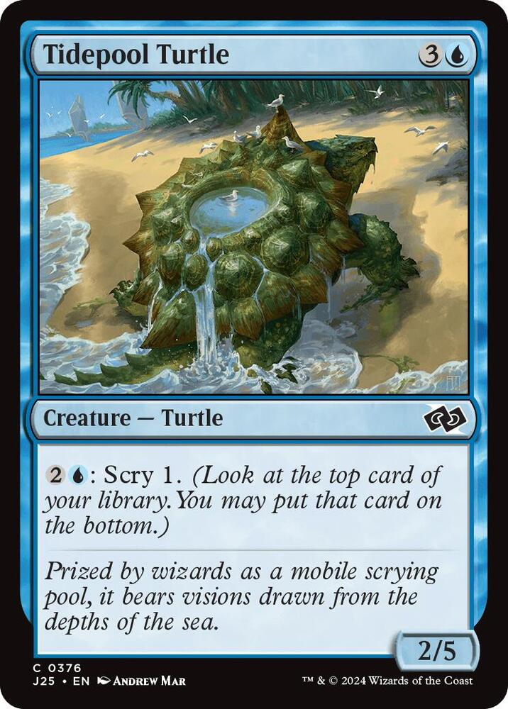 Tidepool Turtle 376/779 (Foundations Jumpstart)  | Good Games Modbury