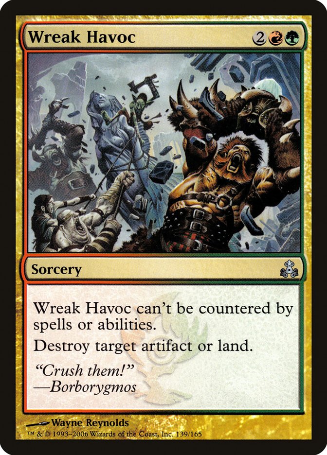 Wreak Havoc 139/165 (Guildpact)  - Foil | Good Games Modbury
