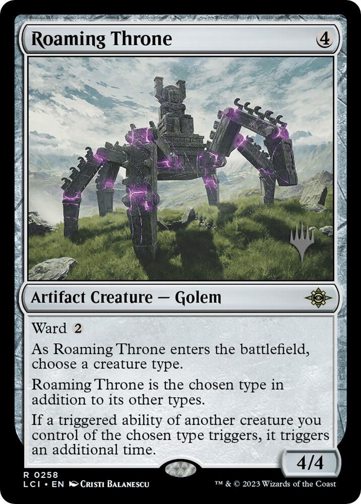 Roaming Throne 258p/138 (Promo Pack: The Lost Caverns of Ixalan)  | Good Games Modbury