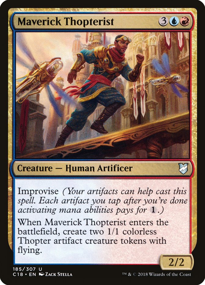 Maverick Thopterist 185/307 (Commander 2018)  | Good Games Modbury
