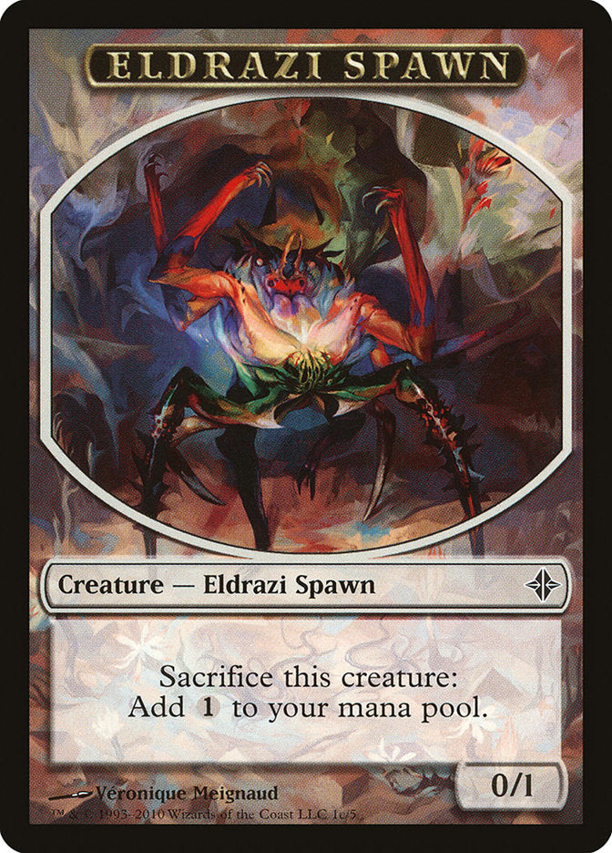 Eldrazi Spawn Token (1c/5) [Rise of the Eldrazi Tokens] | Good Games Modbury