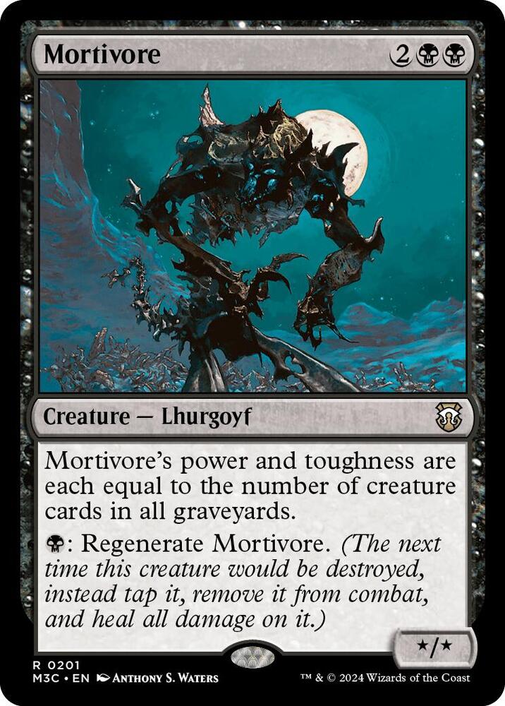 Mortivore 201/411 (Commander: Modern Horizons 3)  - Ripple Foil | Good Games Modbury