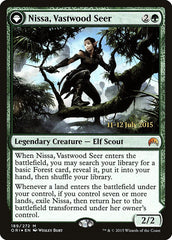 Nissa, Vastwood Seer // Nissa, Sage Animist [Magic Origins Prerelease Promos] | Good Games Modbury