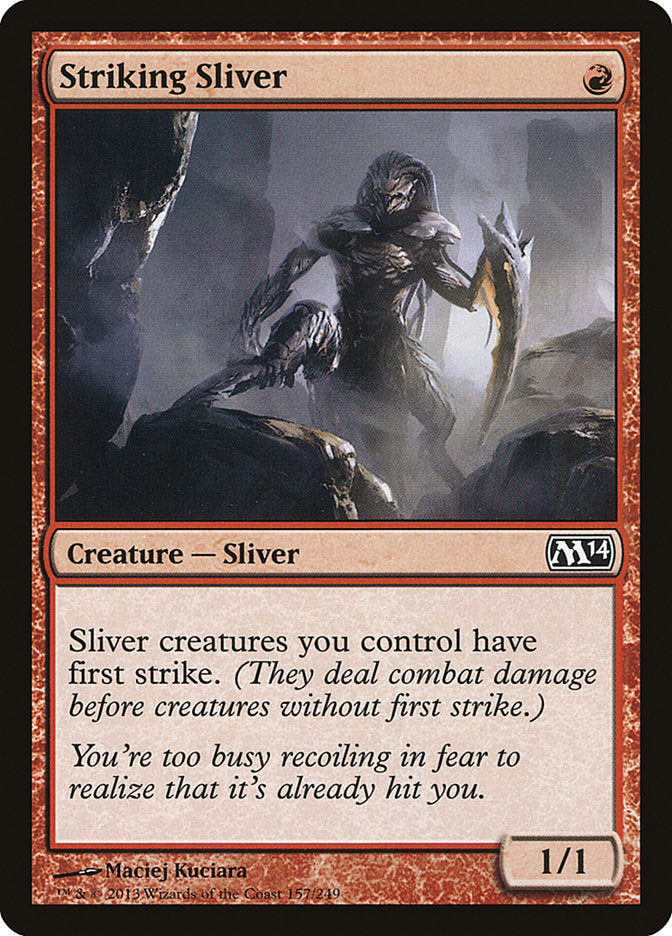 Striking Sliver [Magic 2014] | Good Games Modbury