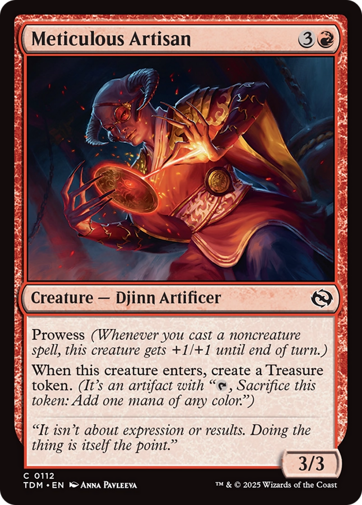 Meticulous Artisan [Tarkir: Dragonstorm] | Good Games Modbury