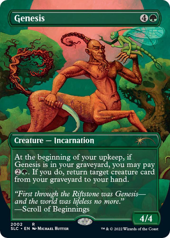 Genesis 2002/84 (Secret Lair: 30th Anniversary Countdown Kit)  - Borderless Foil | Good Games Modbury
