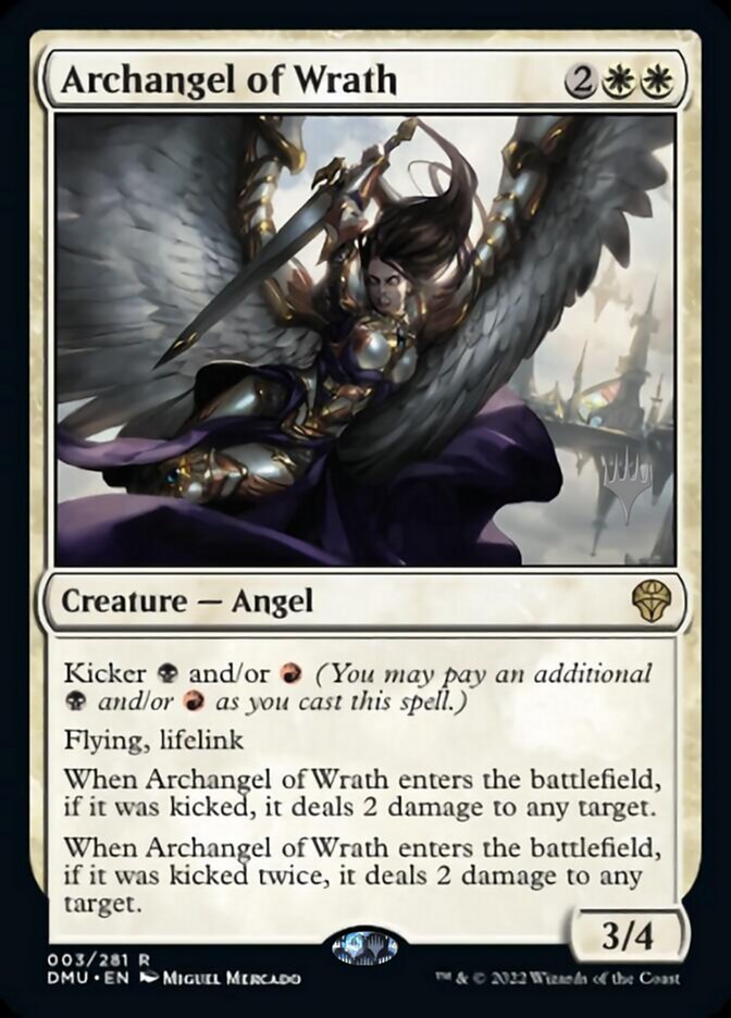 Archangel of Wrath (Promo Pack) [Dominaria United Promos] | Good Games Modbury